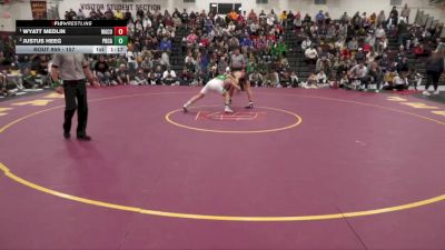 157 lbs 1st Place Match - Wyatt Medlin, Washington Community vs Justus Heeg, Providence Catholic