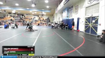 195 lbs Cons. Round 2 - Caleb Zapata, Marina vs Malohi Sipowicz, Hemet