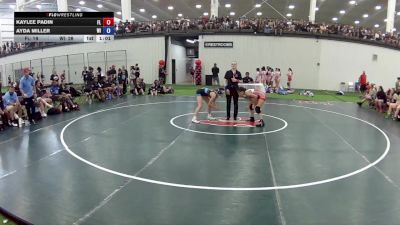 100 lbs Kaylee Padin, Florida vs Ayda Miller, Wisconsin