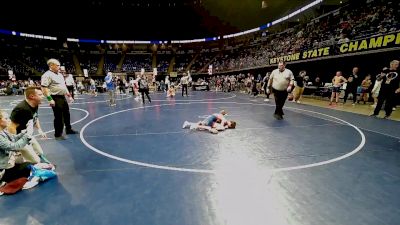 75 lbs Semifinal - Logan Bonfilio, Johnstown vs Brayden Kessler, Garnet Valley