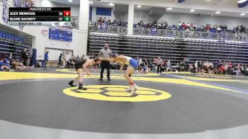 126 lbs Cons. Round 2 - Alex Mendoza, Findlay vs Blake Sackett, Taylor