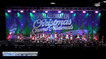 Woodlands Elite - OR - Captains [2025 L3 - U16] 2025 Spirit Celebration Christmas Grand Nationals