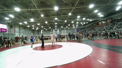 150 lbs Cons. Round 4 - Braden Mills, Kennewick - Braves Wrestling Club vs Helmet Brenden Gomez, Richland Bombers Wrestling Club