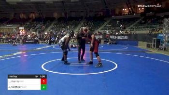 5th Place - Luke Harris, Fort Scott Kids Club vs JaQuan McMiller, Ruffin Trained