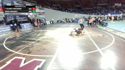 2A/1A Boys 175 Cons. Round 3 - Clancy Rutledge, Culver Boys vs Noah Whitney, Oakridge Boys