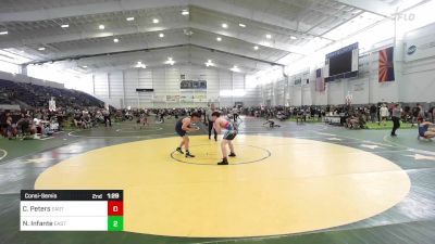 190 lbs Consolation - Caden Peters, East Valley WC vs Nicholas Infante, Eastvale Elite WC