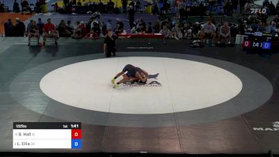 132 lbs Cons-semis - Sean Hall, ID vs Legend Ellis, OK