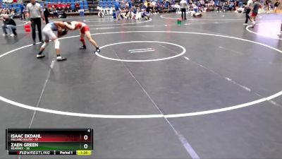 132 lbs Round 4 - Isaac Ekdahl, Millard South vs Zaen Green, Kearney