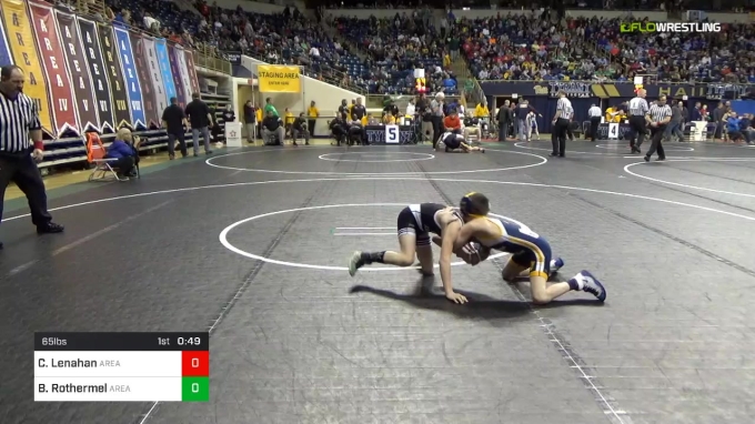 65 lbs Consy 4 - Connor Lenahan, Area 11 vs Brock Rothermel, Area 10
