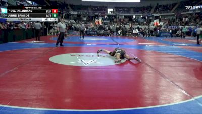 1-5A 100 Semifinal - Nya Johannson, Weaver vs Jurnei Briscoe, Hayden