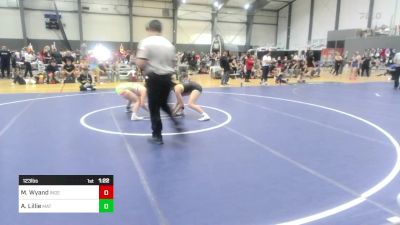123 lbs Semifinal - Marley Wyand, Independent vs Amanda Lillie, Mat Demon WC