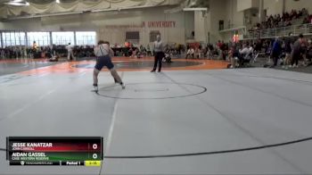 197 lbs Cons. Round 3 - Jesse Kanatzar, John Carroll vs Aidan Gassel, Case Western Reserve