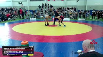 52kg Quarterfinal - Kemal Pasha Aliyev Quliyev, YW-YMHA WC vs Christhony Dela Cruz, Coast WA