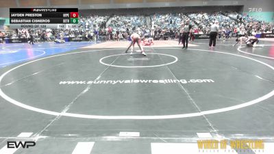 125 lbs Round Of 128 - Jayden Preston, Hyperbolic vs Sebastian Cisneros, Dethrone