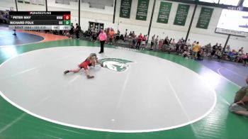 101-110 lbs Cons. Round 1 - Peter May, Team Intensity vs Richard Folk, Oregon Hawks Junior High