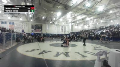 190 lbs Quarterfinal - Teagan Moise, Camarillo vs Kaleiyah Davis, Colony