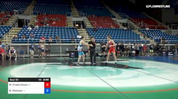 113 lbs Rnd Of 64 - Michael Fredrickson, Oklahoma vs Nathan Mooney, Texas