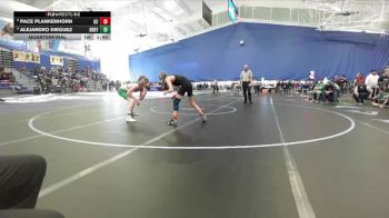 106 lbs Quarterfinal - Alejandro Dieguez, Derby vs Pace Plankenhorn, Garden City