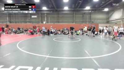 120 lbs Rr Rnd 5 - Justin Wildy Jr, Headhunters WC - MSE vs Bryson Chappell, Roundtree Wrestling Academy 1 - MSE