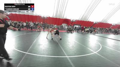 120 lbs Cons. Round 5 - Paxton Gish, Askren Wrestling Academy vs Carson Weiler, Askren Wrestling Academy