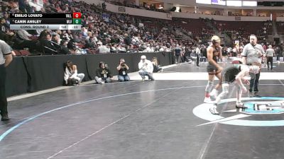 4A 138 lbs Cons. Round 3 - Canin Ansley, West Las Vegas vs Emilio Lovato, Valley