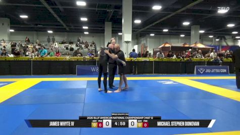 James Whyte IV vs Michael Stephen Donovan 2026 American National IBJJF Jiu-Jitsu Championship