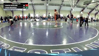 165 lbs Champ. Round 2 - Logan Bechtold, St. Vincent vs Hunter Buckland, Ohio Northern Univerity