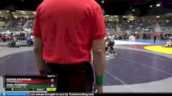 145 lbs Semis & 1st Wrestleback (8 Team) - Ross McKinney, 5A Crook County vs Ashtin Kauffman, 5A Scappoose