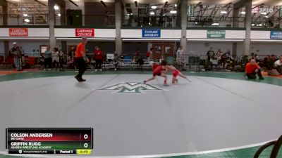 56-60 lbs Quarterfinal - Griffin Rugg, Askren Wrestling Academy vs Colson Andersen, BIG GAME