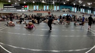 113 lbs Round 5 (6 Team) - Jason Marsala, Florida Young Guns vs Chris Schnobrick, Cowboy WC