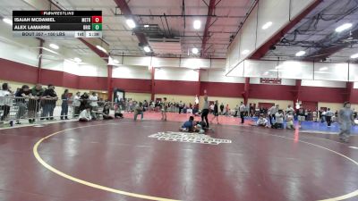 150 lbs Final - Isaiah McDaniel, MetroWest United vs Alex Lamarre, Bristol Ct