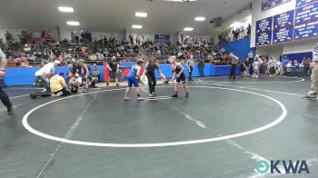 67 lbs Rr Rnd 5 - Lincoln Hartley, Husky Wrestling Club vs Cooper Jones, Harrah Little League Wrestling