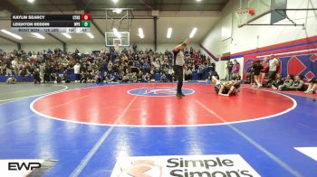 126 lbs Consi Of 16 #2 - Kaylin Searcy, Catoosa HS vs Leighton Reddin, Wilburton Schools