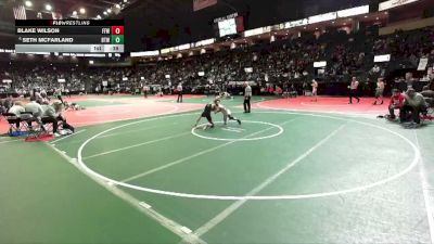 108 lbs Cons. Round 4 - Seth Mcfarland, BTWA vs Blake Wilson, FFWA