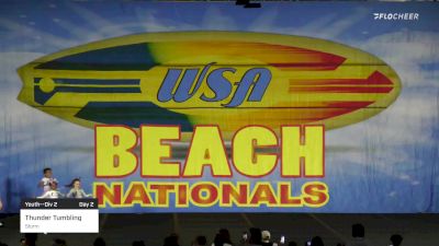 Thunder Tumbling - Storm [2022 Youth--Div 2 Day 2] 2022 WSA Beach Nationals