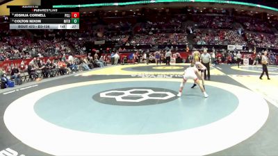 D3-126 lbs 7th Place Match - Colton Nixon, Martins Ferry vs Joshua Cornell, Port Clinton