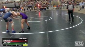 AA 160 lbs Champ. Round 1 - Josh Bingham, Anderson County vs Jack Stein, Clarksville