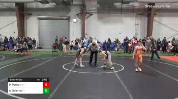 75 lbs Semifinal - Parker Porta, Howell Predators vs Anthony Salerno, F.l.o.w.