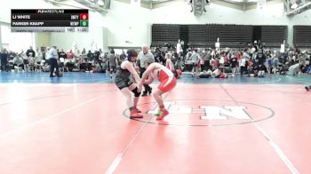 131 lbs Rr Rnd 3 - LJ White, Smitty's Barn Red - ESC vs Parker Knapp, Washington Twp - ESC