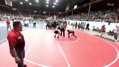 156 lbs Rr Rnd 2 - DeAndre DosAnjos, NM Gold vs Dominic Baca, Volcano Vista HS