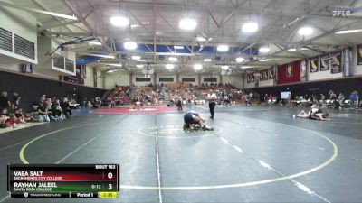 197 lbs Semifinal - Rayhan Jaleel, Santa Rosa College vs Vaea Salt, Sacramento City College