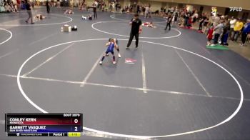 59 lbs Cons. Round 2 - Conley Kern, Minnesota vs Garrett Vasquez, Rum River Wrestling