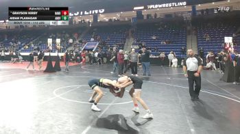 113 lbs Round Of 32 - Grayson Kirby, North Andover vs Aidan Flanagan, Andover