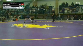 132 lbs Wyatt Garrett, Campbell County vs Sean Lowe, Powell