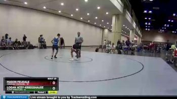 126 lbs Round 5 (10 Team) - Mason Feudale, Constant Pressure vs Logan Acey-Kriegshauser, Alpha Wrestling
