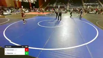88 lbs Final - Dylan Sorensen, Natrona Colts vs Jake Mescher, Legacy Wrestling Academy