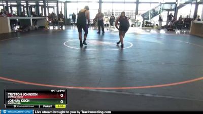 J-18 lbs Round 1 - Tryston Johnson, Orange Crush vs Joshua Koch, Unattached