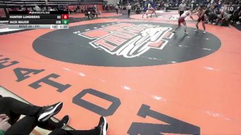 141 lbs Champ. Round 1 - Hunter Lundberg, Rhode Island vs Jack Major, Concordia College (Moorhead)