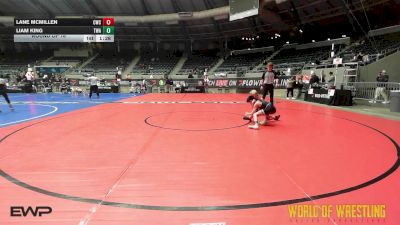 70 lbs Round Of 16 - Lane Mcmillen, Cowboy Wrestling Club vs Liam King, Thoroughbred Wrestling Academy