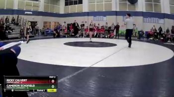 75 lbs Placement (4 Team) - Ricky Calvert, Center Grove vs Cameron Schofield, Franklin Community